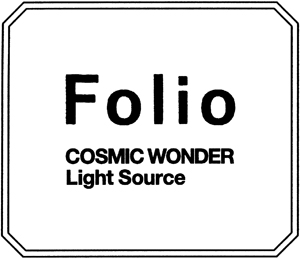 Folio COSMIC WONDER Light Source