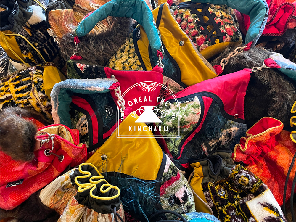 omeal the kinchaku 巾着バッグ OMEAL THE KINCHAKU オミールザ